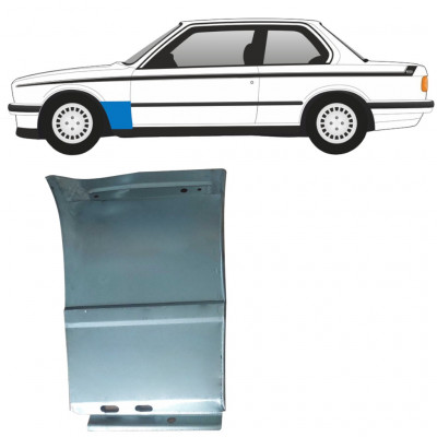 BMW 3 E30 1982-1994 REPERATURKA BŁOTNIKA PRZEDNIEGO / LEWA STRONA