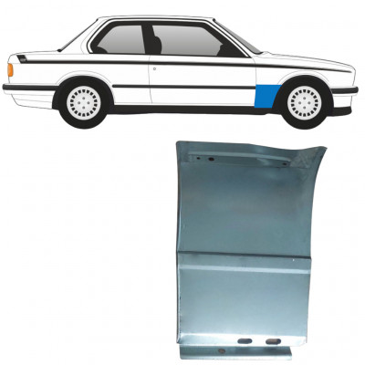 BMW 3 E30 1982-1994 REPERATURKA BŁOTNIKA PRZEDNIEGO / PRAWA STRONA