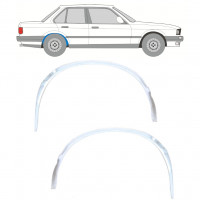 Reperaturka nadkola tylnego wewnętrzna do BMW 3 E30 1982- / Lewa+Prawa / Zestaw 10847