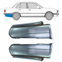 Reperaturka błotnika tylnego do BMW 3 E30 1982-1987 / Lewa+Prawa / Zestaw 6386