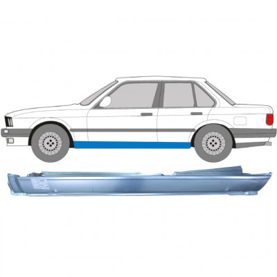 BMW 3 E30 1982-1994 4 DRZWIOWY PELNY PRÓG / LEWA STRONA