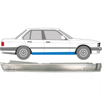 BMW 3 E30 1982-1994 4 DRZWIOWY PELNY PRÓG / PRAWA STRONA