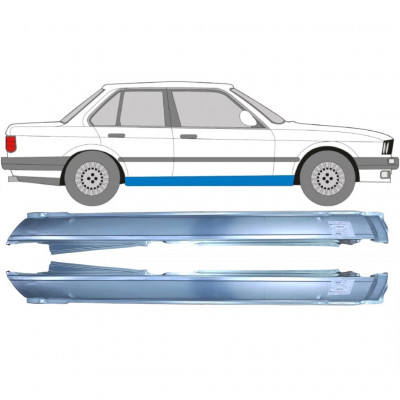 BMW 3 E30 1982-1993 4 DRZWIOWY PELNY PRÓG / PARA