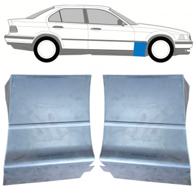 Reperaturka błotnika przedniego do BMW E36 3 1990-2000 / Lewa+Prawa / Zestaw 9851