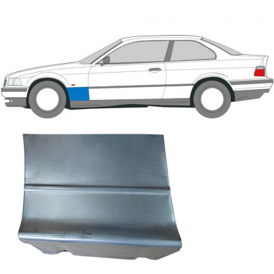 Reperaturka błotnika przedniego do BMW E36 3 1990-2000 / Lewa / COUPE 6211