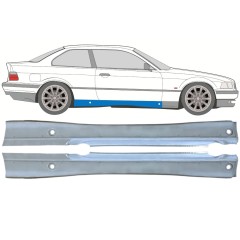 Pełny próg do BMW 3 E36 1990-2000 / Lewa+Prawa / COUPE / Zestaw 16067