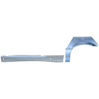 Pełny próg + reperaturka błotnika tylnego do BMW 3 E36 1990-2000 / Lewa / COUPE / Zestaw 17024