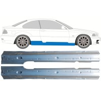 Pełny próg do BMW 3 E46 1998-2006 / Lewa+Prawa / COUPE / Zestaw 16814
