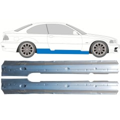 Pełny próg do BMW 3 E46 1998-2006 / Lewa+Prawa / COUPE / Zestaw 16814