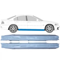Pełny próg do BMW 3 E46 1998-2006 / Lewa+Prawa / COMBI / SEDAN / Zestaw 6195