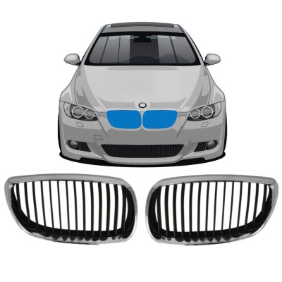 Grill do BMW 3 E92/E93 2006-2010 / Lewa+Prawa / Zestaw 16312