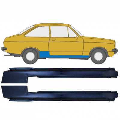 Reperaturka progu do Ford Escort 1974-1980 / Lewa+Prawa / Zestaw 10729