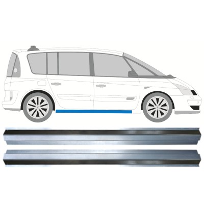 Reperaturka progu część dolna do Renault Espace 2002-2015 / Lewa+Prawa / Zestaw 14987