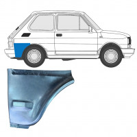 Reperaturka błotnika tylnego część dolna do Fiat 126p 1985-1994 / Prawa 7581