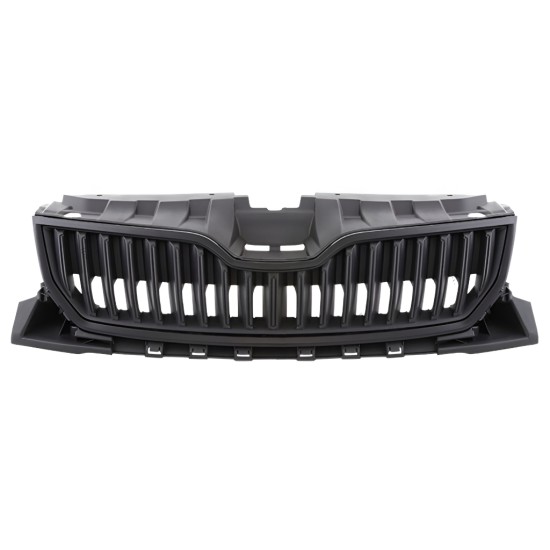 Grill czarny do Skoda Fabia 2014-2018 / Zestaw 7544
