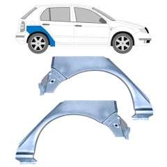 Reperaturka błotnika tylnego do Skoda Fabia I 1999-2007 / Lewa+Prawa / Zestaw 10444