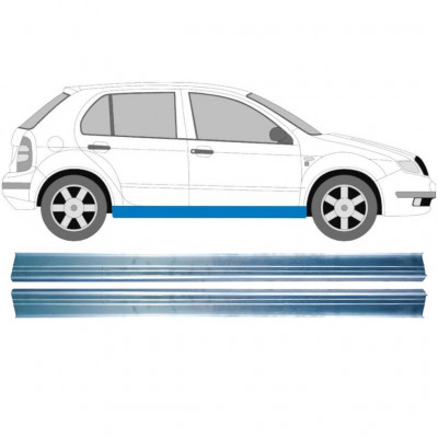 Reperaturka progu do Skoda Fabia 1999-2007 / Lewa+Prawa 9543