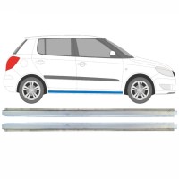 Reperaturka progu wewnętrzna do Skoda Fabia II 2007-2015 / Lewa+Prawa / Zestaw 16893