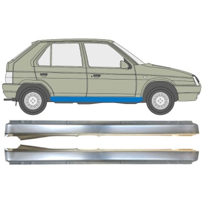 Pełny próg do Skoda Favorit 1989-1995 / Lewa+Prawa / Zestaw 14881
