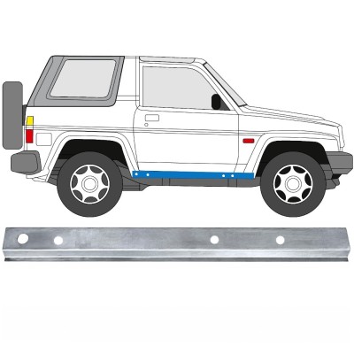 Reperaturka progu wewnętrzna do Daihatsu Feroza Rocky Fourtrak 1984-1993 / Prawa 17010