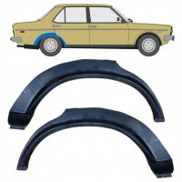 Reperaturka błotnika tylnego do Fiat 131 1972-1986 / Lewa+Prawa / Zestaw 10723