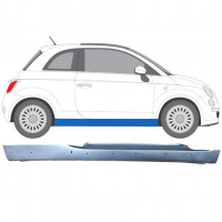 Reperaturka progu z otworami do Fiat 500 2007-2018 / Prawa 12679