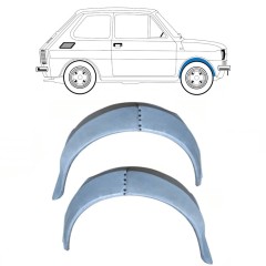 Reperaturka błotnika przedniego wewnętrzna do Fiat 126p 1972-2000 / Lewa / Zestaw 10217