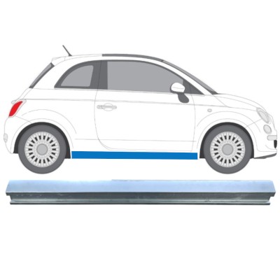 Reperaturka progu część dolna do Fiat 500 2007-2018 / Prawa 16068