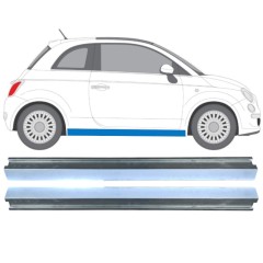 Reperaturka progu część dolna do Fiat 500 2007-2018 / Lewa+Prawa / Zestaw 16070