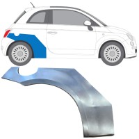Reperaturka błotnika tylnego do Fiat 500 2007-2018 / Prawa 16071