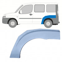 Reperaturka błotnika tylnego do Fiat Doblo 2001-2010 / Lewa 7707