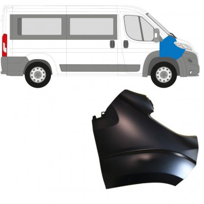 Błotnik przedni do Fiat Ducato 2014- / Prawa 7426