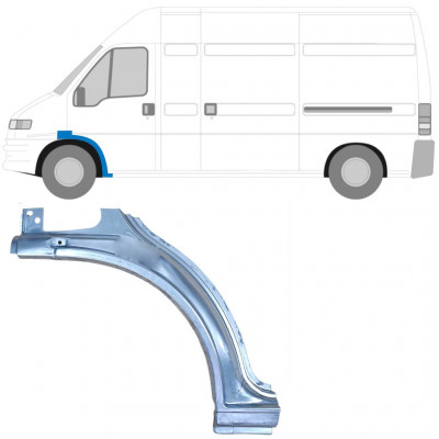 Reperaturka nadkola przedniego do Fiat Ducato Boxer Relay 1994-2006 / Lewa 5566