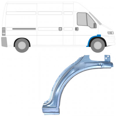 FIAT DUCATO BOXER RELAY 1994-2006 REPERATURKA NADKOLA PRZEDNIEGO / PRAWA STRONA