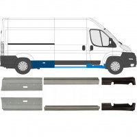 Reperaturka progu do Fiat Ducato 2006- / Lewa = Prawa (symetryczny) / Zestaw 9702