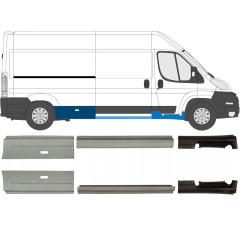 Reperaturka progu do Peugeot Boxer 2006-2025 / Lewa = Prawa (symetryczny) / Zestaw 14450