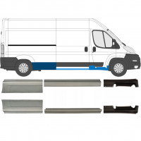 Reperaturka progu do Fiat Ducato 2006- / Lewa+Prawa / Zestaw 9701