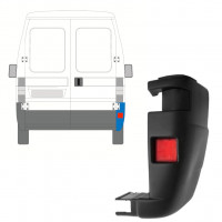 Narożnik zderzaka tylnego do Fiat Ducato 2002-2006 / Prawa 7713