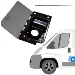 Klapka wlewu paliwa do Citroen Jumper 2006-2014 / Lewa / Zestaw 14473