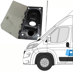 Klapka wlewu paliwa EURO 6AdBlue do Fiat Ducato 2018- / Lewa 15835