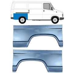 Reperaturka błotnika tylnego do Fiat Ducato 1981-1994 / Lewa+Prawa / Zestaw 6514