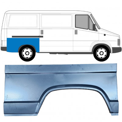 Reperaturka błotnika tylnego do Fiat Ducato / C25 / J5 1981-1994 / Prawa 6515