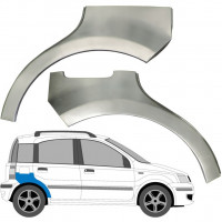 Reperaturka progu + błotnika tylnego do Fiat Panda 2003-2012 / Lewa+Prawa / Zestaw 6496