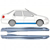 Reperaturka progu do Fiat Siena 1997-2001 / Lewa+Prawa / Zestaw 10073