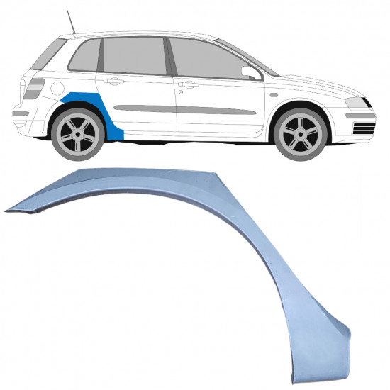 Reperaturka błotnika tylnego do Fiat Stilo 2001-2010 / Prawa 8993