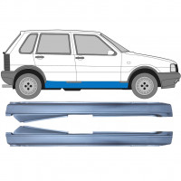 Reperaturka progu do Fiat Uno 1983-2002 / Lewa+Prawa / Zestaw 9666