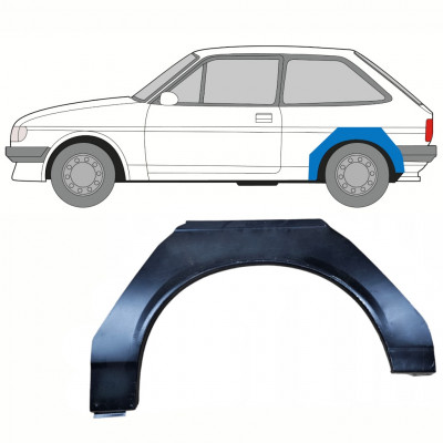 Reperaturka błotnika tylnego do Ford Fiesta 1983-1989 / Lewa 8750