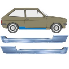 Pełny próg do Ford Fiesta 1976-1983 / Lewa+Prawa / Zestaw 12034