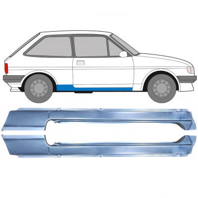 Pełny próg do Ford Fiesta 1983-1989 / Lewa+Prawa 9719