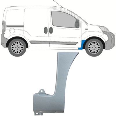 Reperaturka błotnika przedniego do Fiat Fiorino 2007- / Prawa 16939